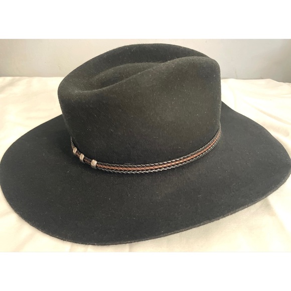 Stetson Woodrow Made in Texas is crafted high-quality 100% wool felt Size Large - Picture 4 of 10